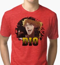 JoJo's Bizarre Adventure - IT WAS ME DIO! Logo Tri-blend T-Shirt
