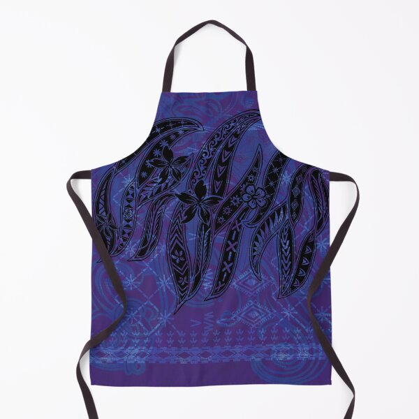 Item preview, Vintage Midnight Blue Samoan Mana Tattoos designed and sold by sunnthreads.