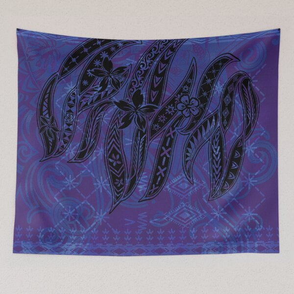 Item preview, Vintage Midnight Blue Samoan Mana Tattoos  designed and sold by sunnthreads.