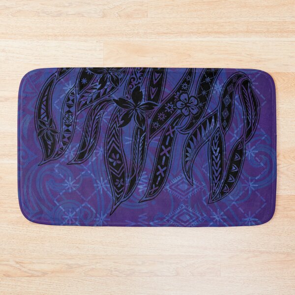 Item preview, Vintage Midnight Blue Samoan Mana Tattoos  designed and sold by sunnthreads.