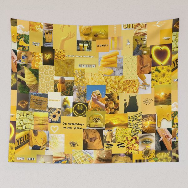 Item preview, Yellow Aesthetic Collage designed and sold by Arthemeral.