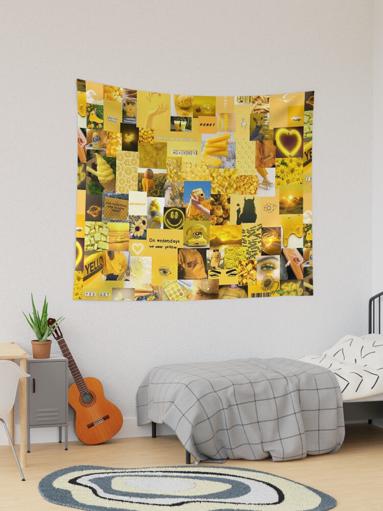 Yellow tapestry cheap