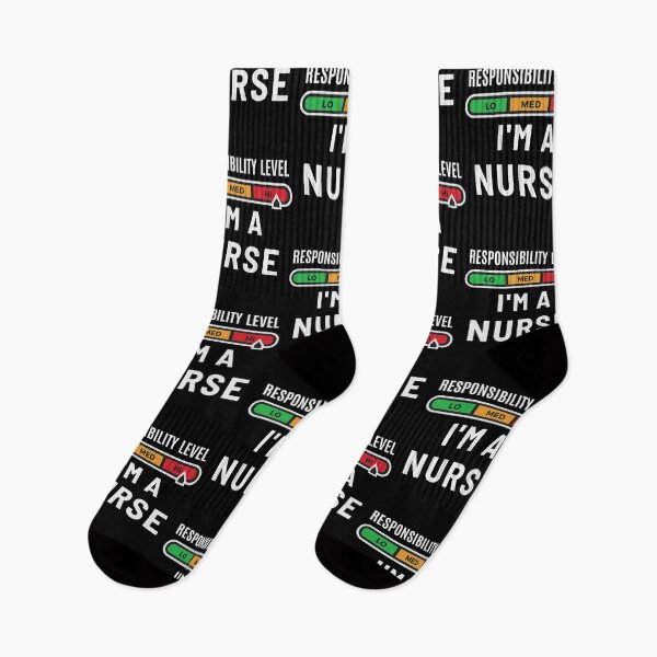 Item preview, High level of responsibility. I'm a nurse designed and sold by Zagach Letters.