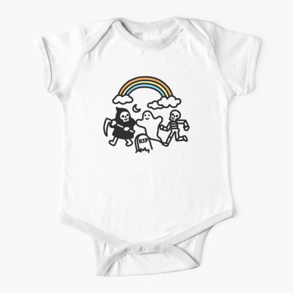 Spooky Pals Short Sleeve Baby One-Piece