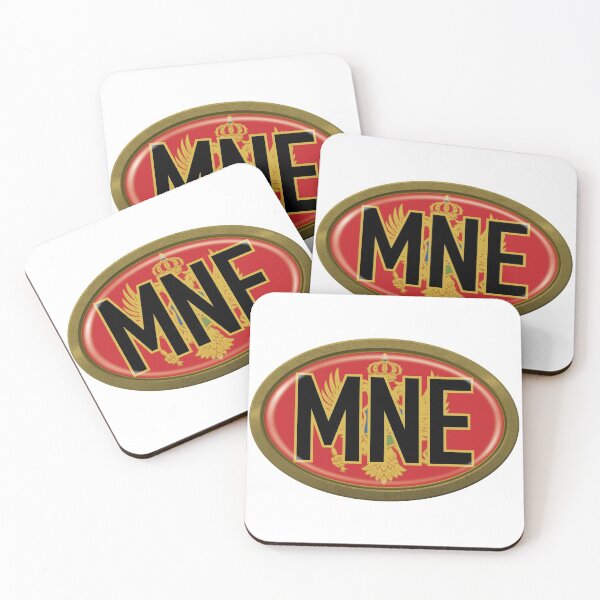 Item preview, Montenegro International Vehicle Code Metal Plate designed and sold by travelwitheric.
