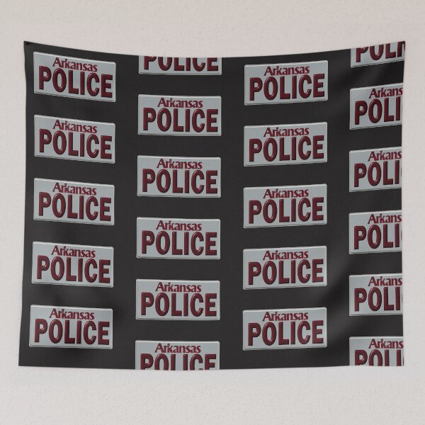 Item preview, Arkansas Police Plate designed and sold by Lawrence Baird.