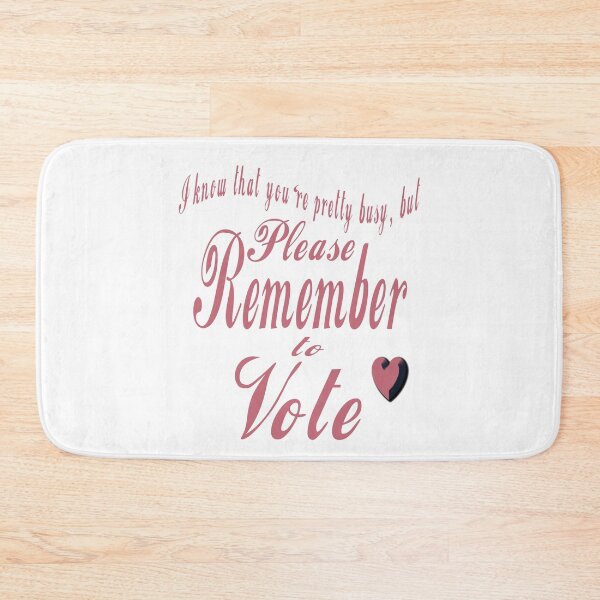 Item preview, Wacky & Fun “I know You’re Busy, but Please Remember to Vote!!”  Apparel & Accessories designed and sold by Joanenices.