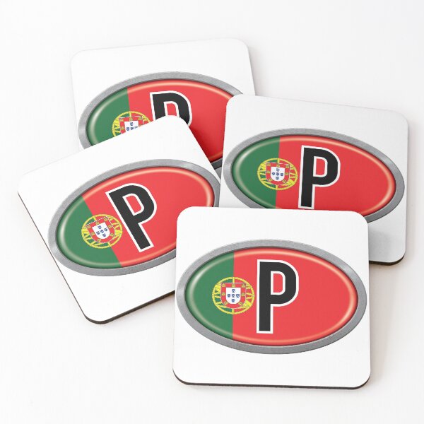 Item preview, Portugal International Vehicle Code Metal Plate designed and sold by travelwitheric.