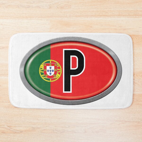 Item preview, Portugal International Vehicle Code Metal Plate designed and sold by travelwitheric.