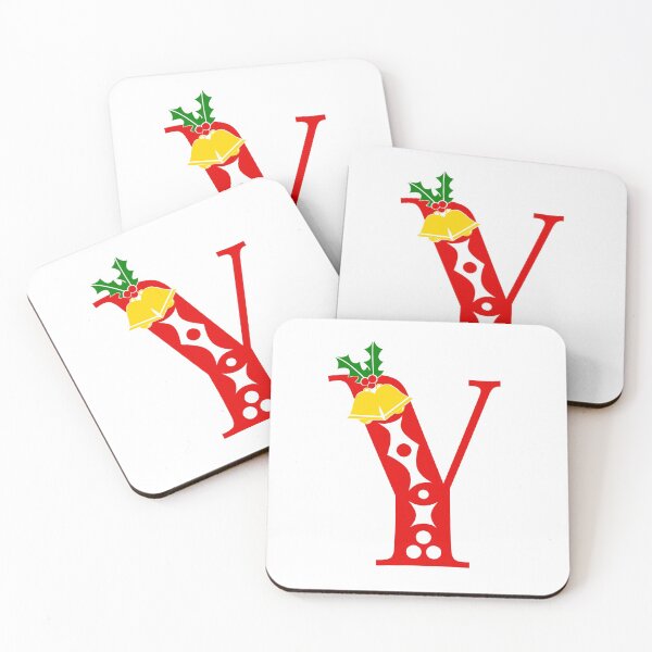 Item preview, Letra inicial decorativa del alfabeto Y: regalo de Navidad personalizado designed and sold by MonogramHQ.