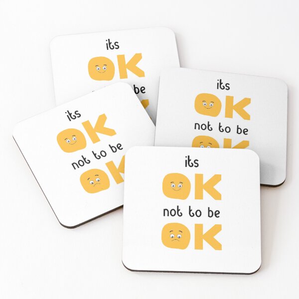 Item preview, it's ok not to be ok cartoon designed and sold by TheMattDesigns.