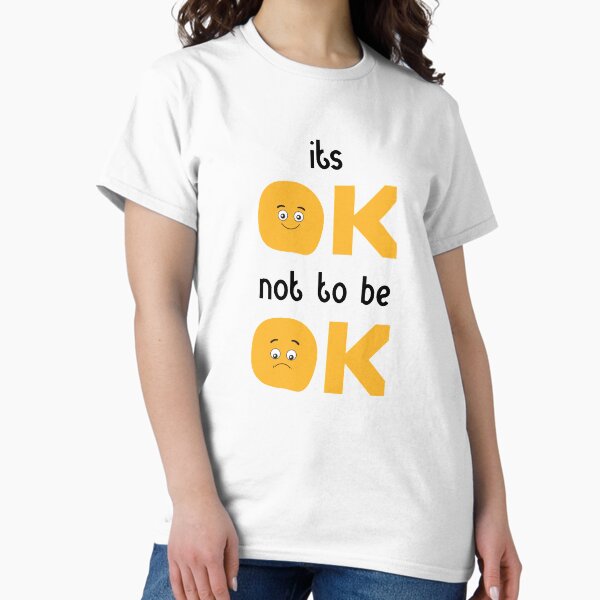Item preview, it's ok not to be ok cartoon designed and sold by TheMattDesigns.