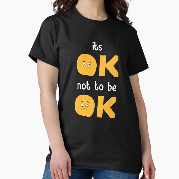 Item preview, it's ok not to be ok cartoon designed and sold by TheMattDesigns.