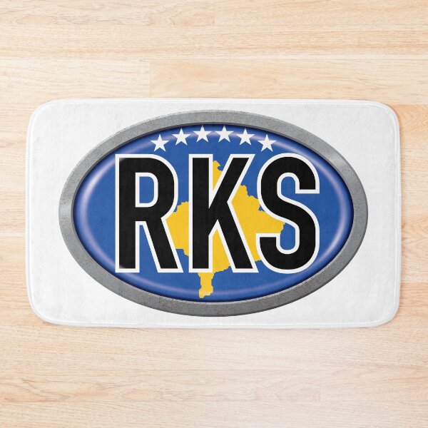 Item preview, Kosovo International Vehicle Code Metal Plate designed and sold by travelwitheric.