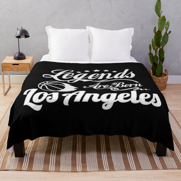 Item preview, Legends Are Born In Los Angeles , Basketball West Coast fan retro vintage gift designed and sold by lamjar-art.