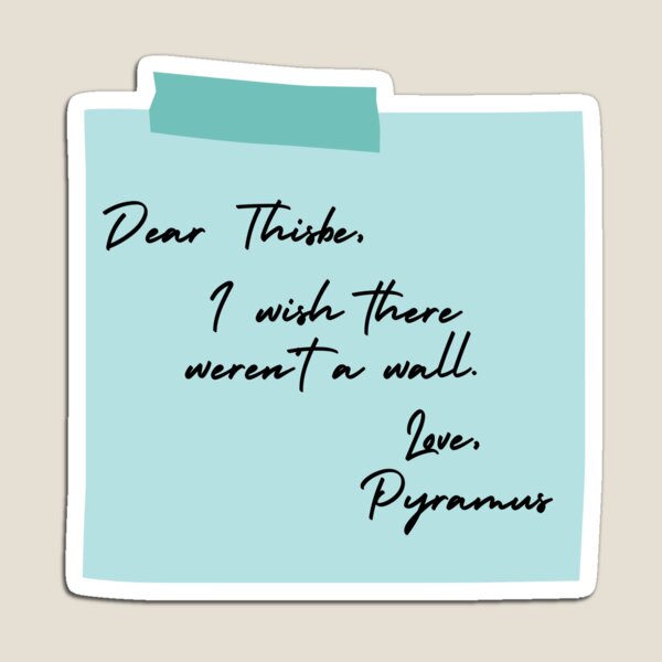 Item preview, I wish there weren't a wall- Red White and Royal Blue Quote designed and sold by erinaceous.