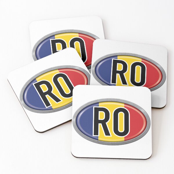 Item preview, Romania International Vehicle Code Metal Plate designed and sold by travelwitheric.