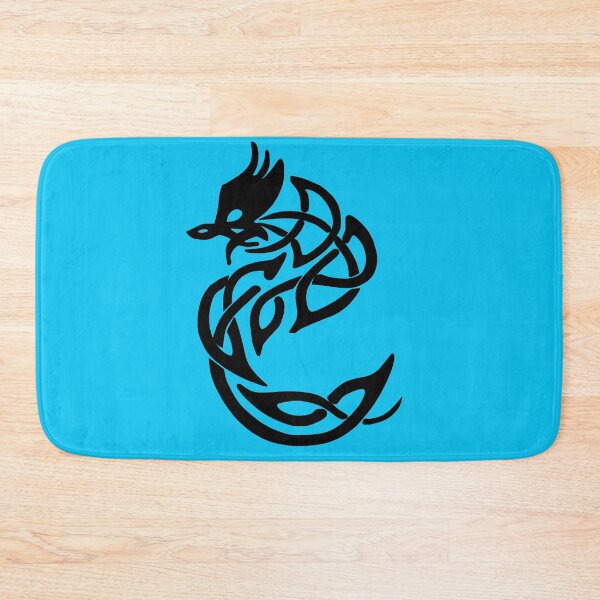 Item preview, Tattoo Style Black Dragon designed and sold by Trace1234.