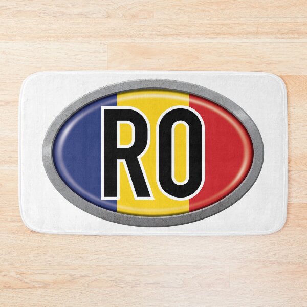 Item preview, Romania International Vehicle Code Metal Plate designed and sold by travelwitheric.