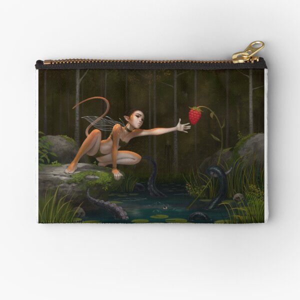 Deadly Berries Zipper Pouch