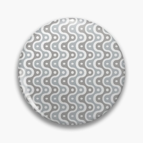 Item preview, Microbial Life Geometric Pattern – Gray designed and sold by RoguePatterns.