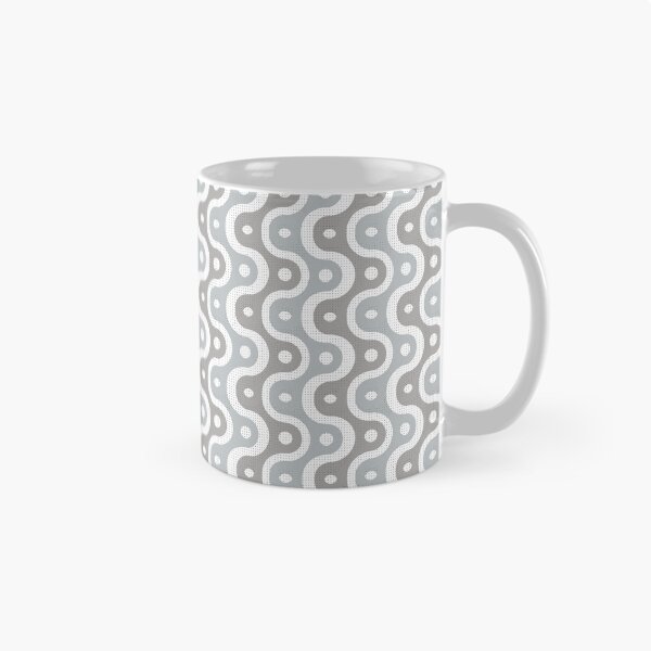 Item preview, Microbial Life Geometric Pattern – Gray designed and sold by RoguePatterns.