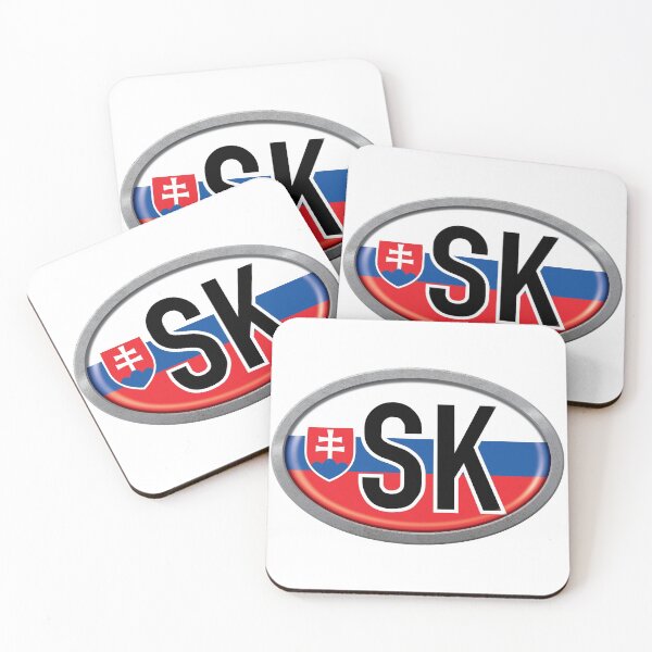 Item preview, Slovakia International Vehicle Code Metal Plate designed and sold by travelwitheric.