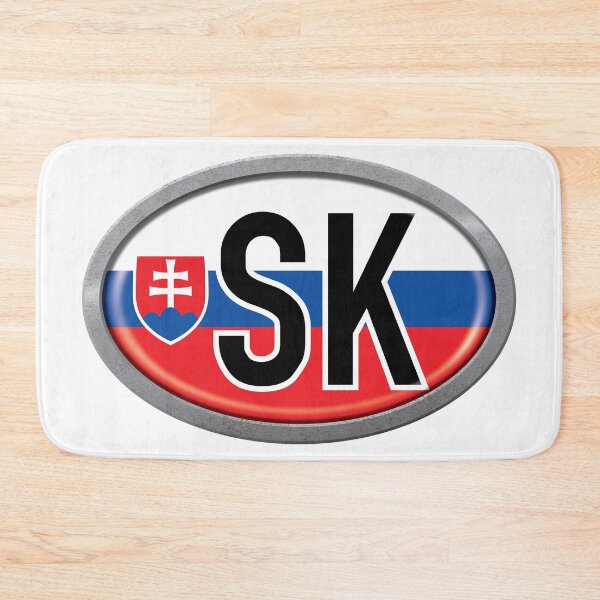 Item preview, Slovakia International Vehicle Code Metal Plate designed and sold by travelwitheric.
