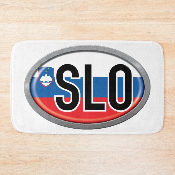 Item preview, Slovenia International Vehicle Code Metal Plate designed and sold by travelwitheric.