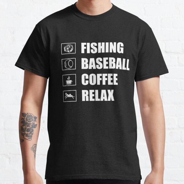 fishing baseball shirt