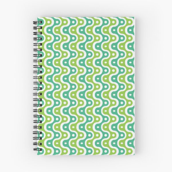 Item preview, Microbial Life Geometric Pattern – Green designed and sold by RoguePatterns.