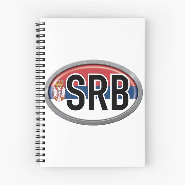 Item preview, Serbia International Vehicle Code Metal Plate designed and sold by travelwitheric.