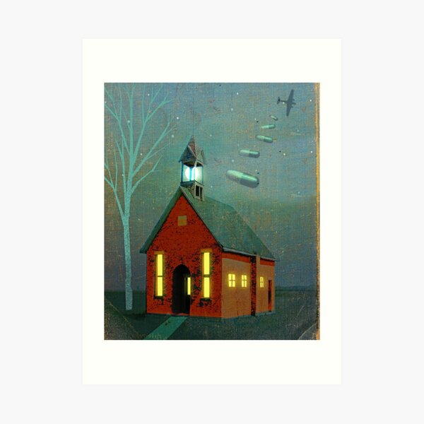 Schoo Daze by Anthony Freda Art Print