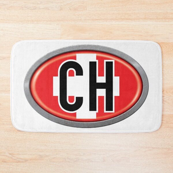 Item preview, Switzerland International Vehicle Code Metal Plate designed and sold by travelwitheric.