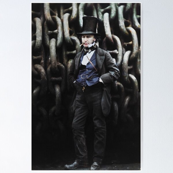 Item preview, Isambard Kingdom Brunel, 1867 designed and sold by Marina Amaral.