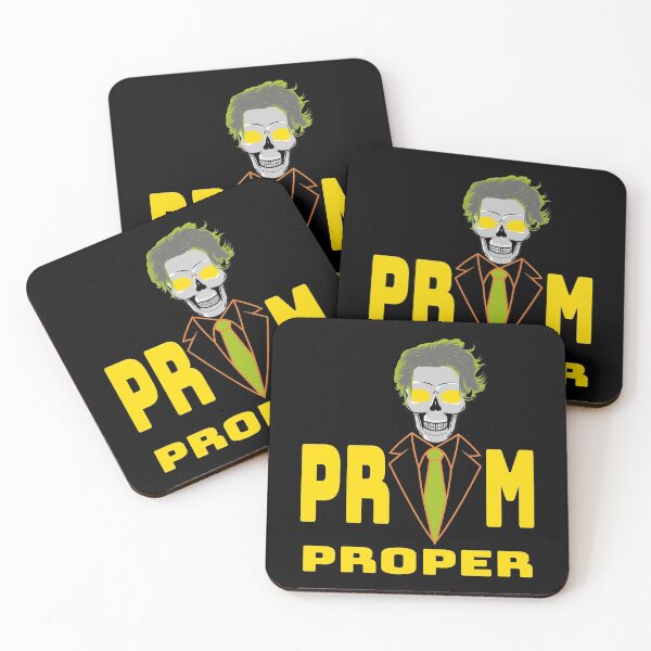 Item preview, Prim Proper smiling Skull Head with Colored Funky Hair, Glowing eyes and stylish chic suit and tie designed and sold by Bees-Honey-Gift.