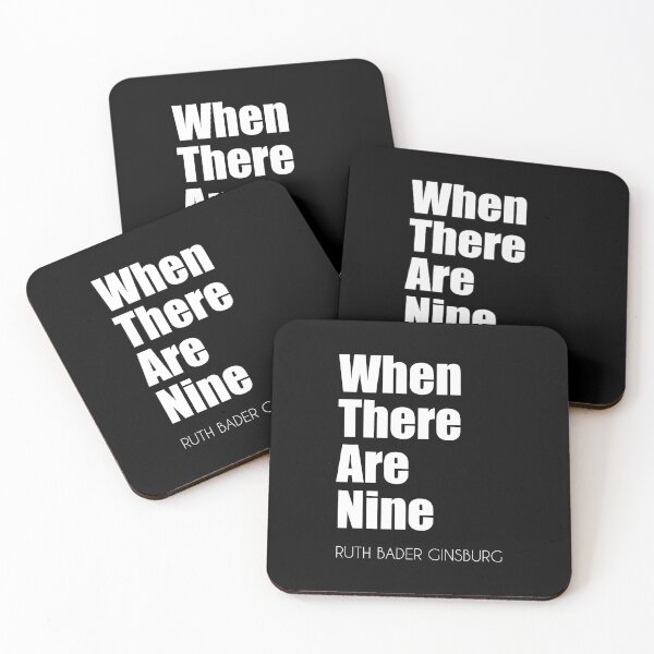 Item preview, When There Are Nine RBG designed and sold by saadmery2020.