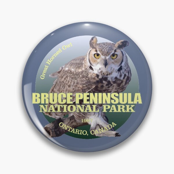 Item preview, Bruce Peninsula National Park (Great Horned Owl)(WT) designed and sold by curranmorgan.