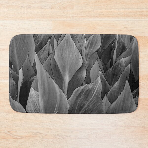 Item preview, Hojas abstractas en blanco y negro designed and sold by Steven Jodoin.