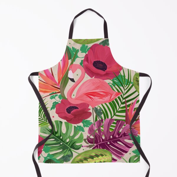 Aperçu de l'œuvre Illustration de motif sans couture de flamant rose créée et vendue par EveTStore.