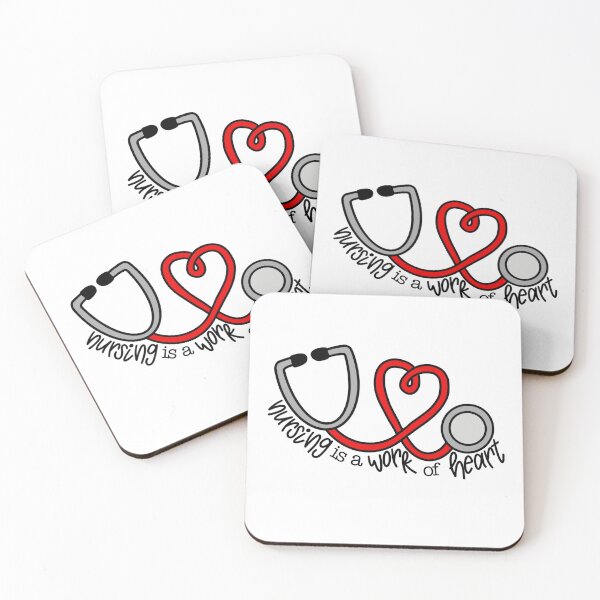 Item preview, Nursing is a Work of Heart- Nurse Design  designed and sold by MaggieEDoodles.