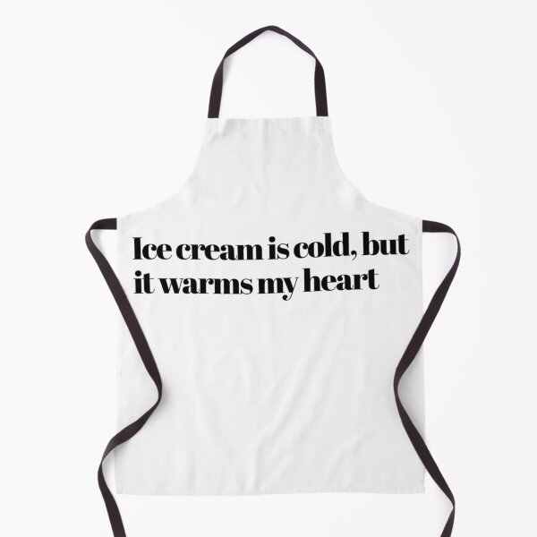 Item preview, Ice cream warms my heart! designed and sold by malkhteb.