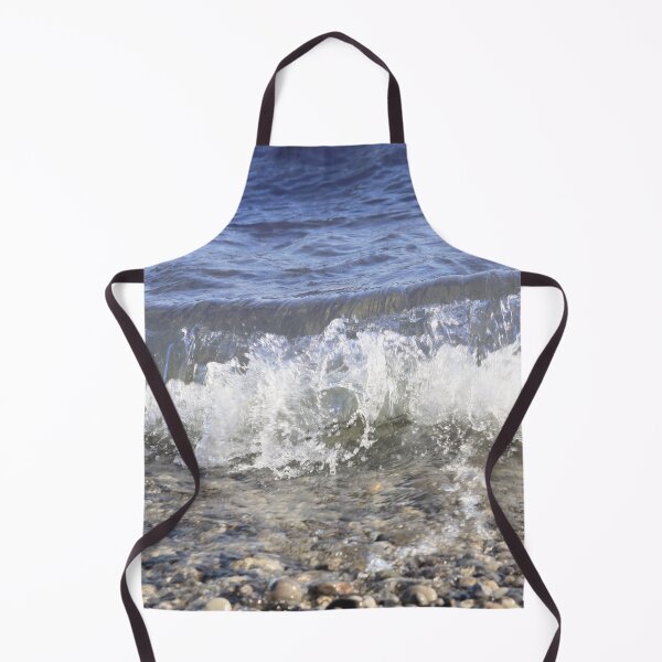 Item preview, Blue Water Waves Crashing on Rock Beach - Photograph designed and sold by MoClan-Graphics.
