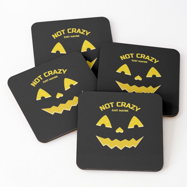 Item preview, Spooky Looking Face - Not Crazy Just Maybe designed and sold by BornByDesign.