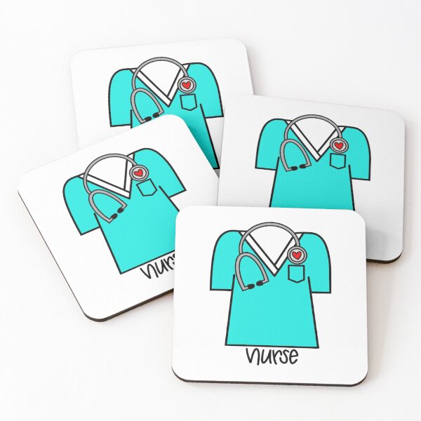 Item preview, Nurse Scrub and Stethoscope Design  designed and sold by MaggieEDoodles.