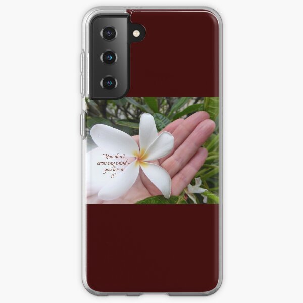 You live in me Samsung Galaxy Soft Case