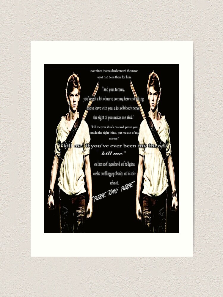 Thomas - Maze Runner: The Death Cure Art Board Print for Sale by