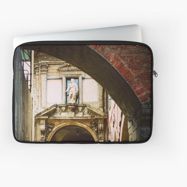 Piazza dei Mercanti, Milano, Italy Laptop Sleeve