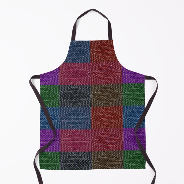 Item preview, Colorful Grid Pattern designed and sold by ckylin.