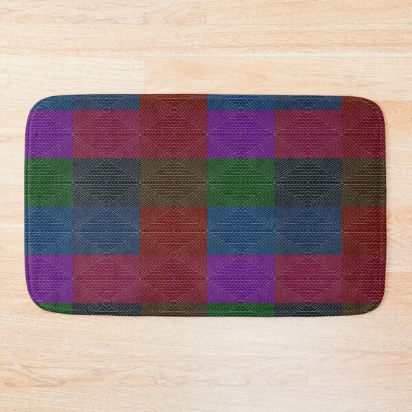 Item preview, Colorful Grid Pattern designed and sold by ckylin.